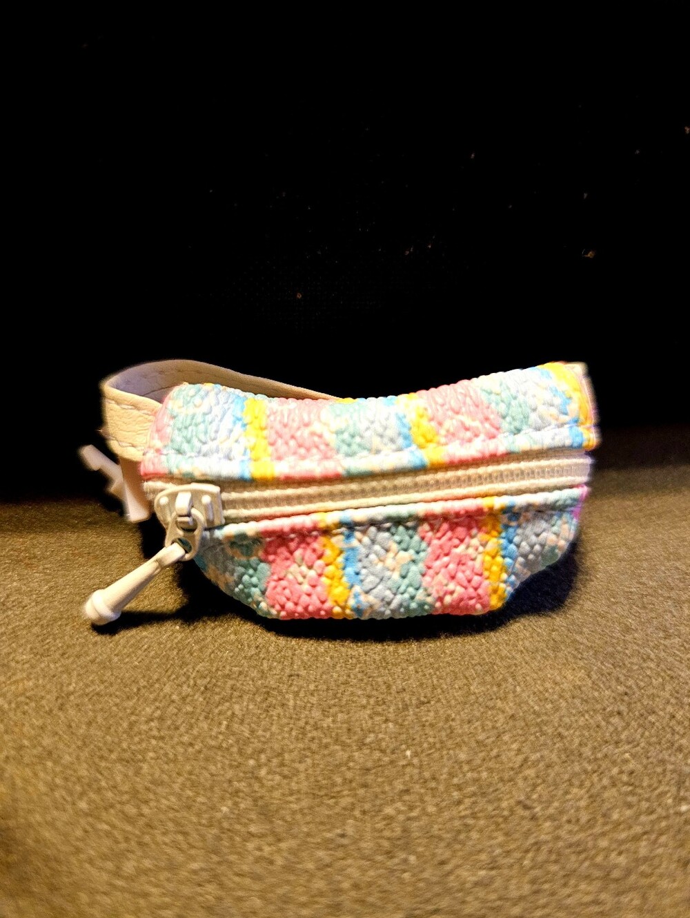 Limited Pink And Blue Monogram Belt Bag For Labubu